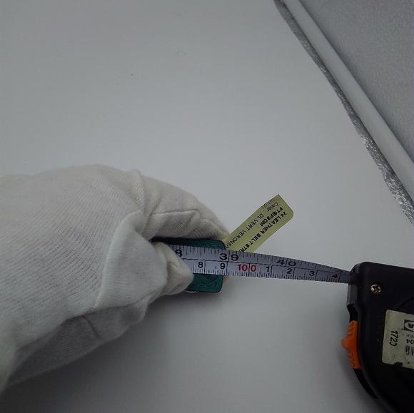 Hermes leather belt with padlock buckle - Picture 9 of 12